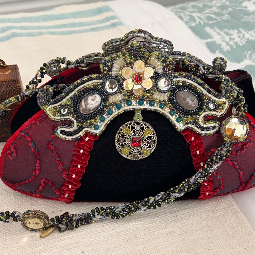 Mary Frances beaded handbag.